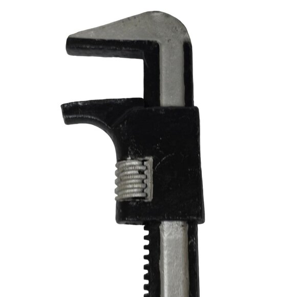 Vintage Heavy Duty Adjustable 12" Mechanic Wrench Industrial Steel Hand Tool - Picture 5 of 7